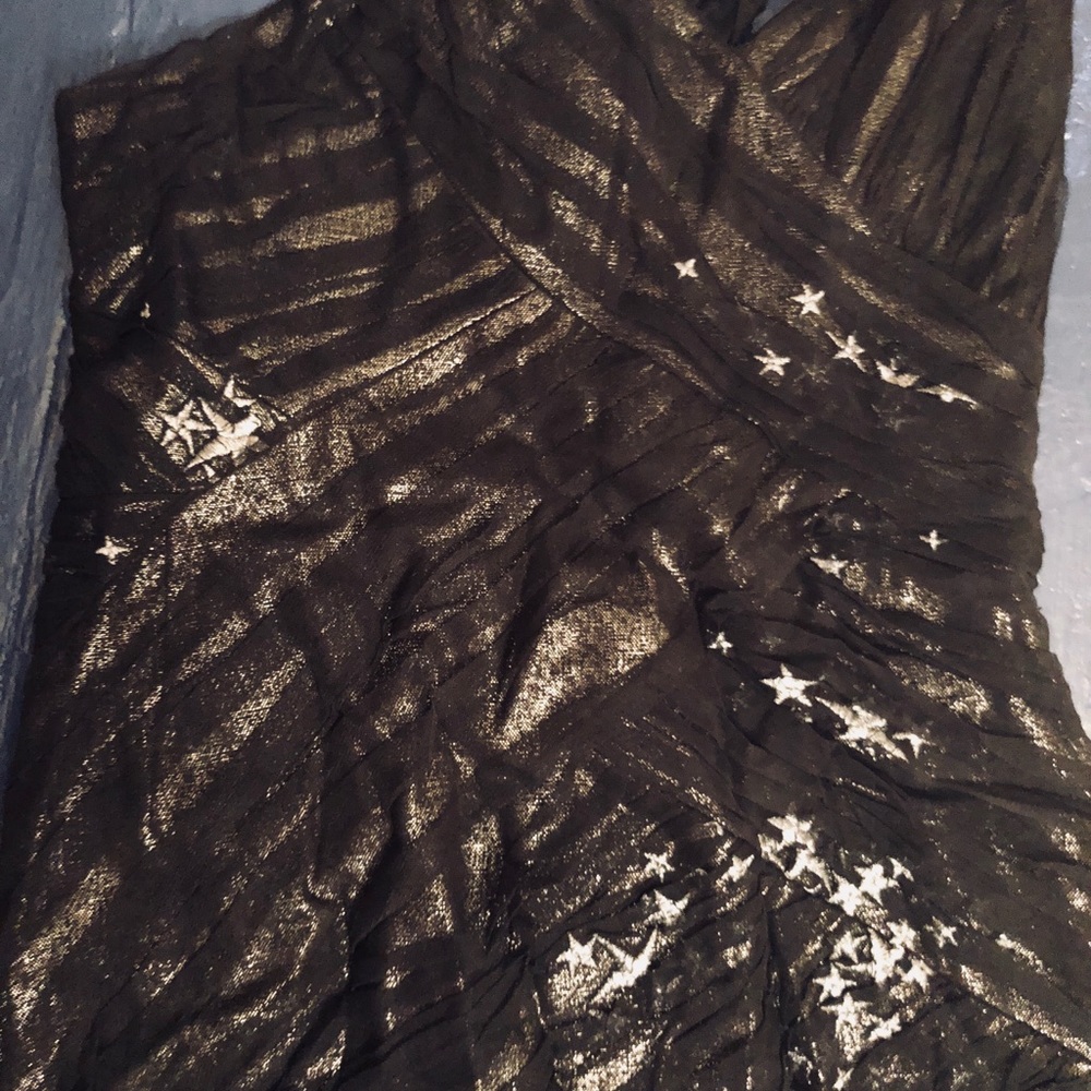 NWT Foley & Corinna Mini Black Dress Size L - Picture 5 of 7